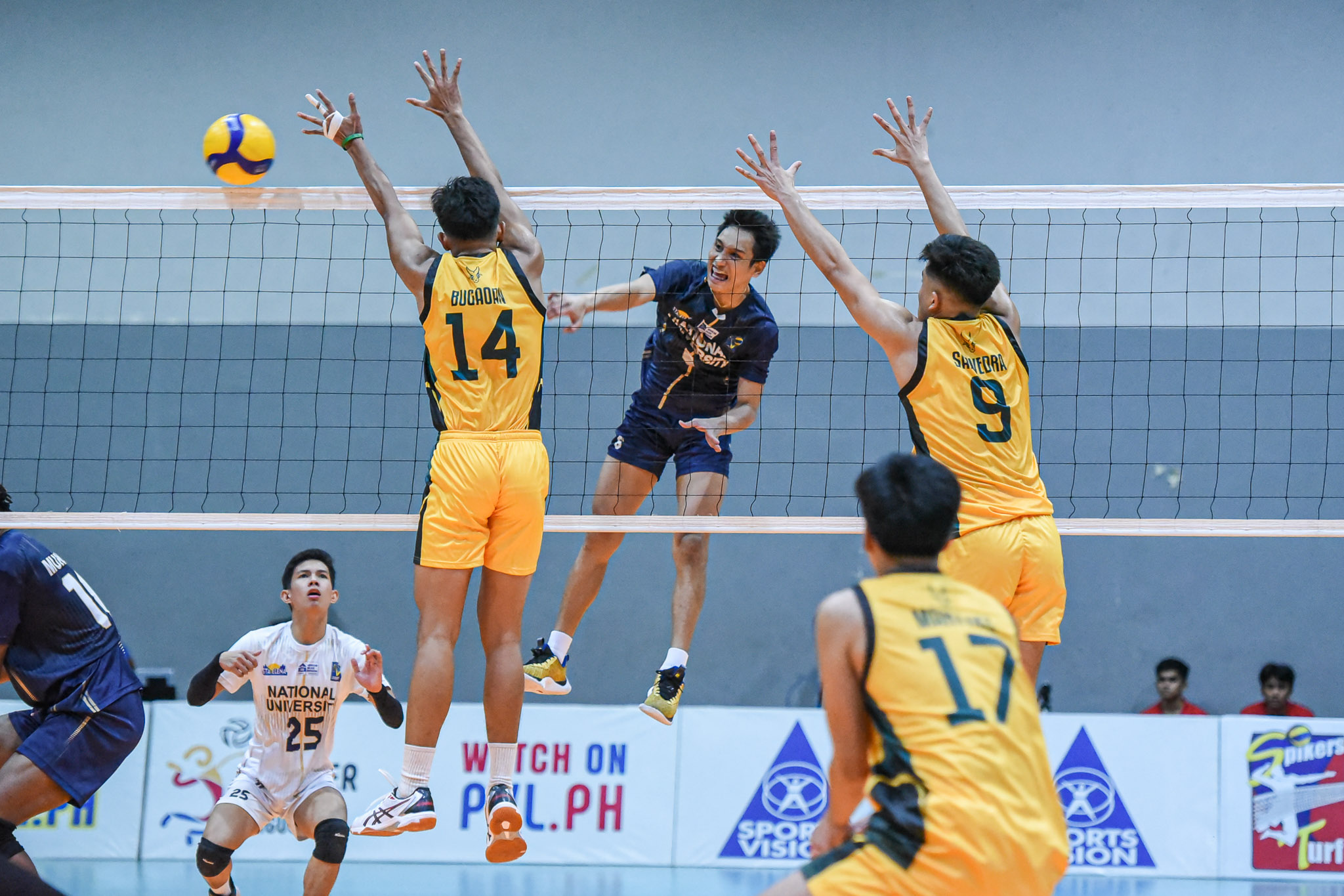 NU opens title defense with sweep of FEU