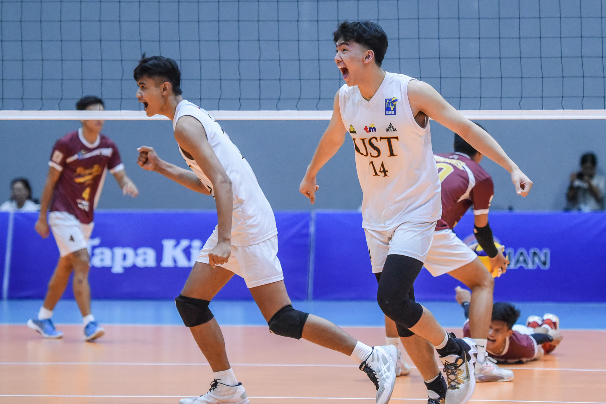 UST, Letran mix it up in pivotal matchup