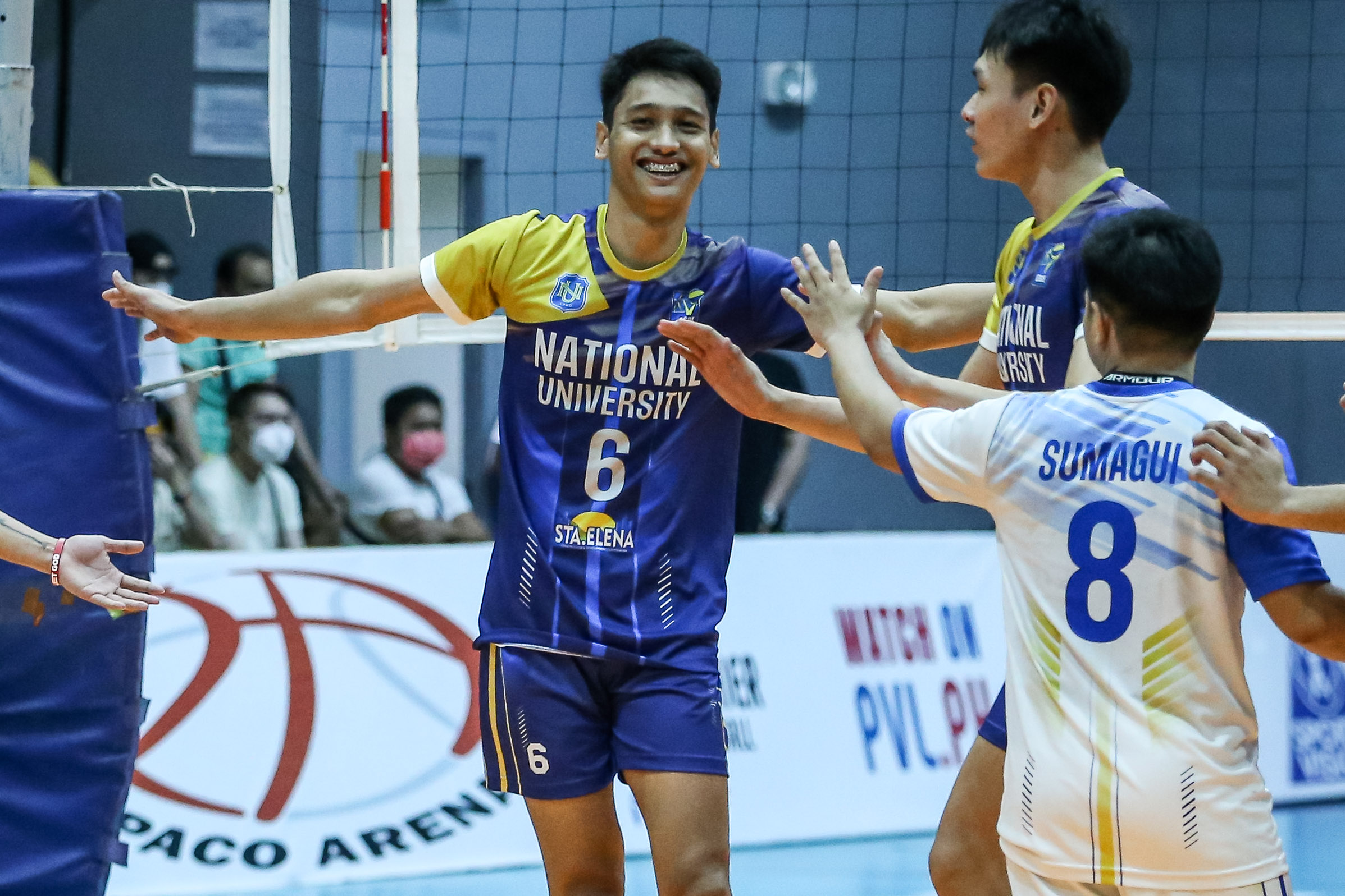 Seven collegiate spikers called up for Men's NT