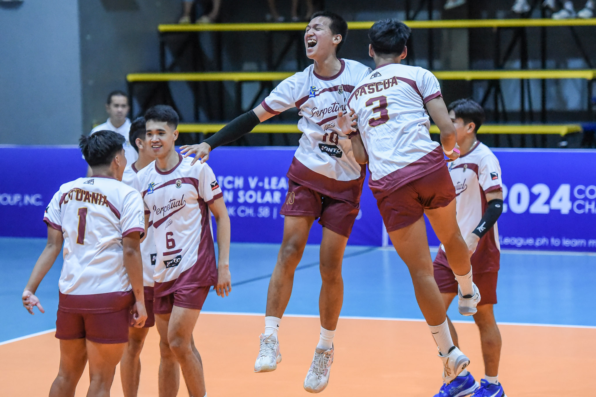 Perpetual shocks FEU, overcomes 0-2 set deficit