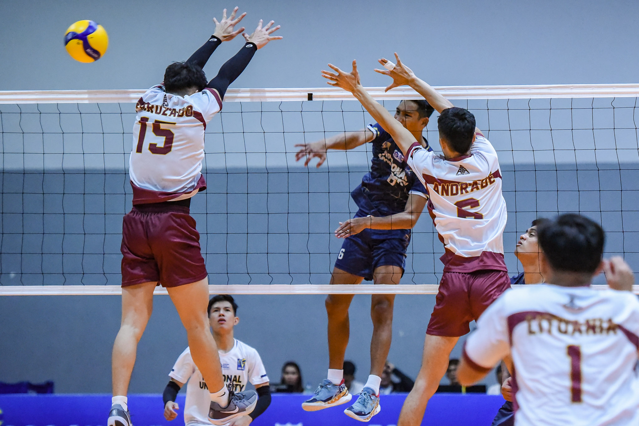 NU stumbles, recovers to defuse Perpetual