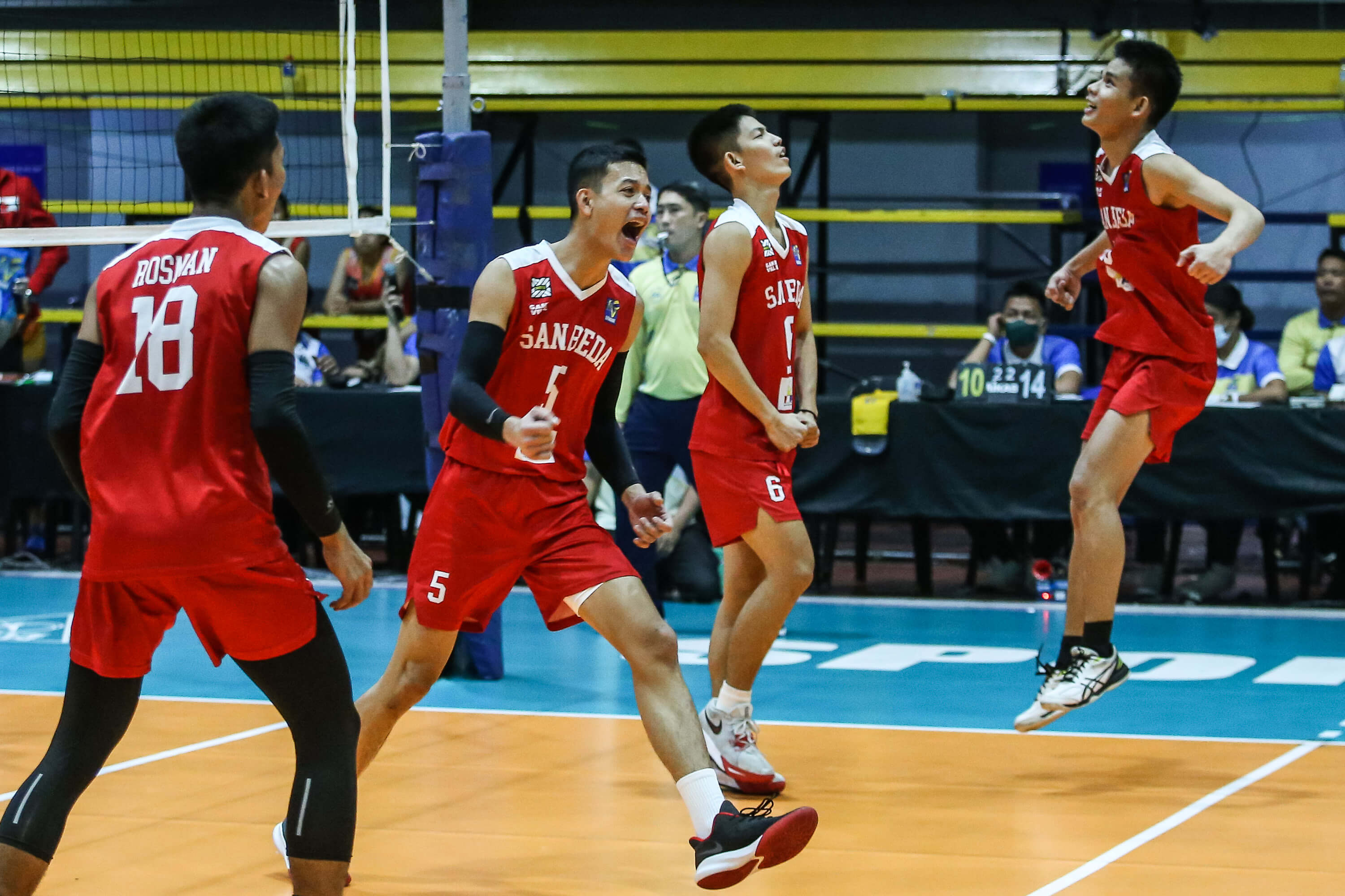 San Beda outfoxes FEU in 5, finishes 5th