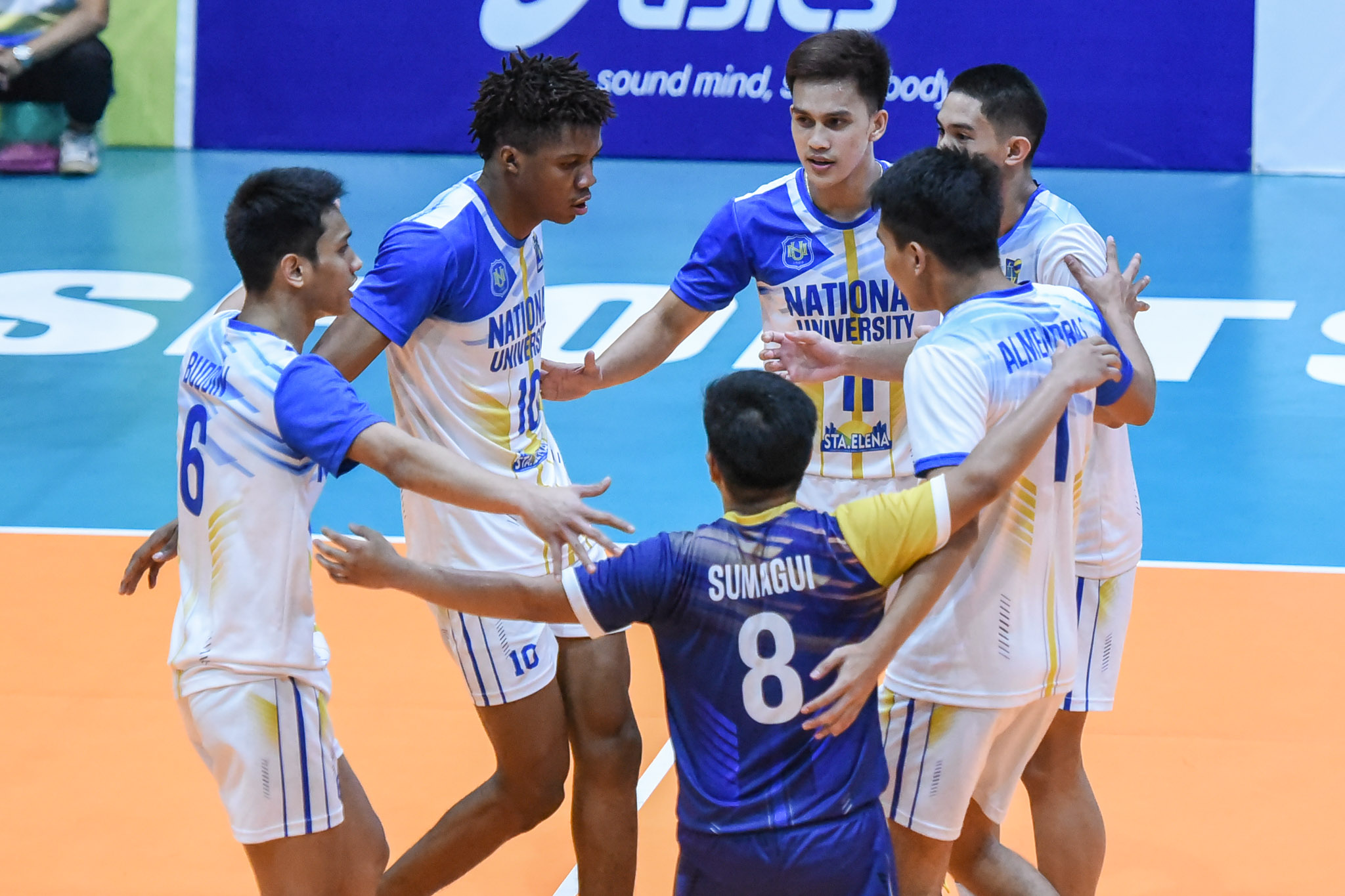 NU sweeps pool stage
