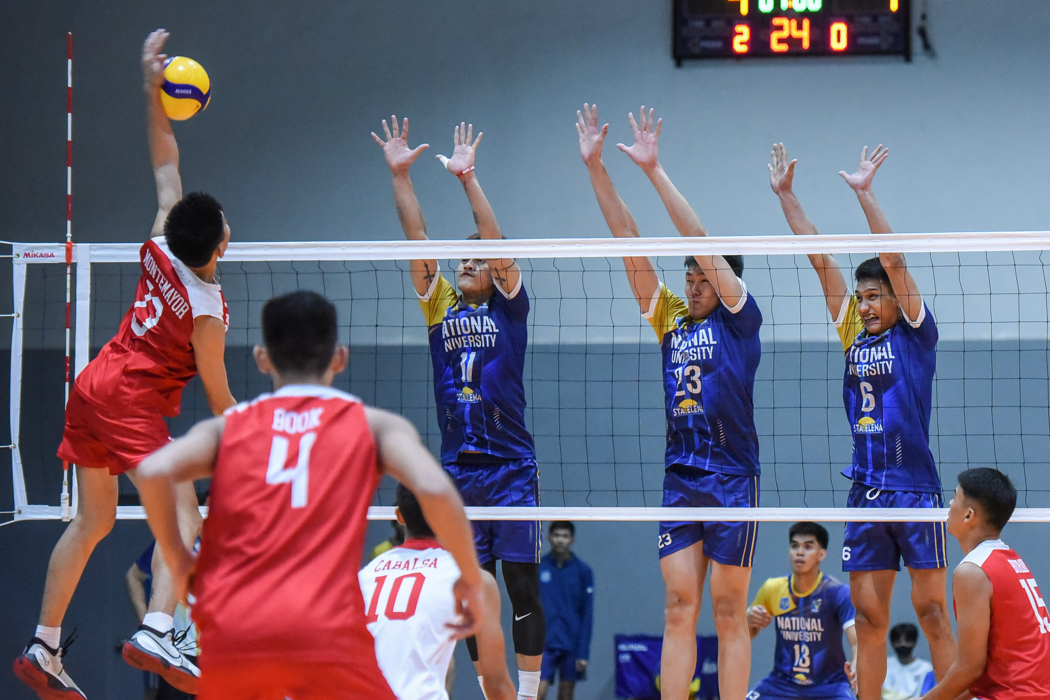 NU reaches semis, downs San Beda