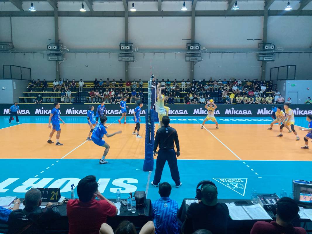 V-League men's elims matches reset