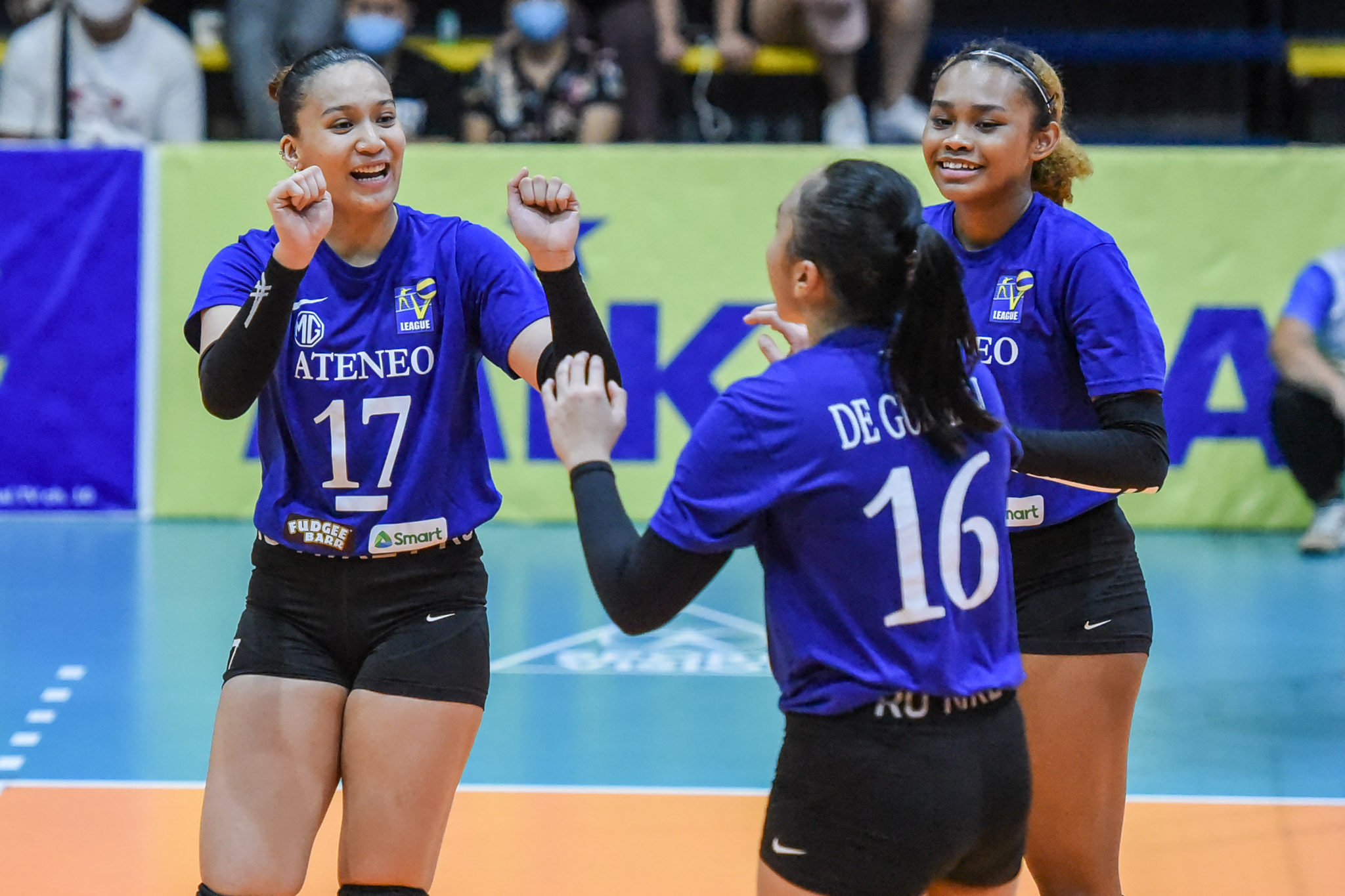 Faith Nisperos leads Ateneo by example