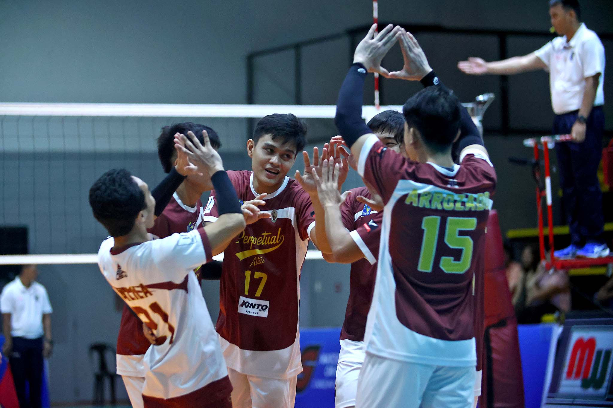 Perpetual closes out campaign, edges out Ateneo in 5