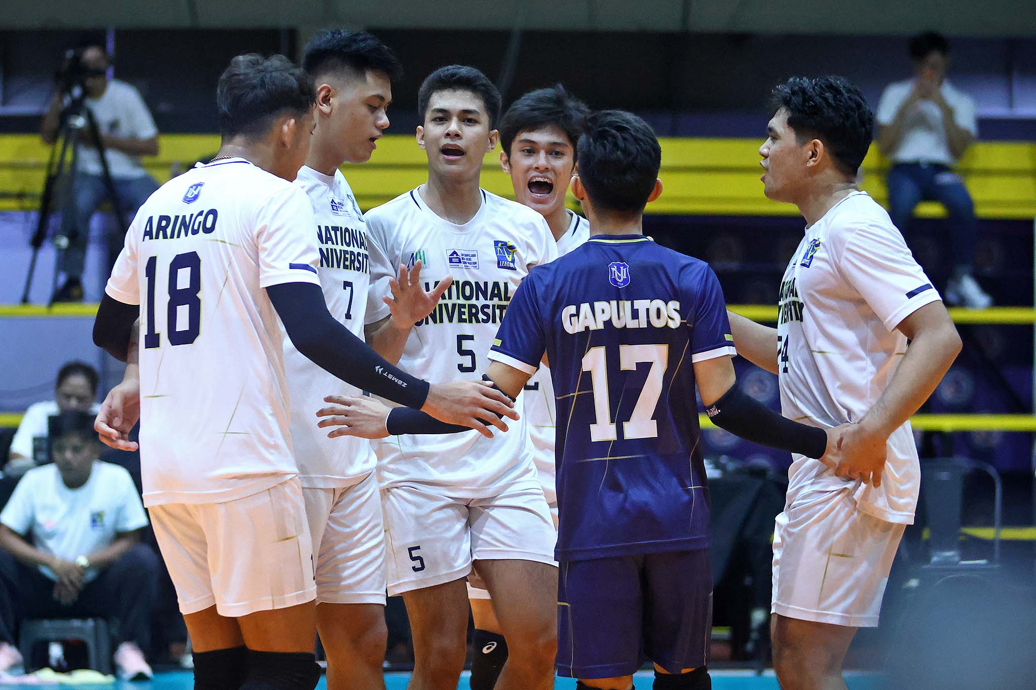 NU sweeps DLSU, but ends up at No. 4